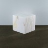 Lampada cubo alabastro 20x20